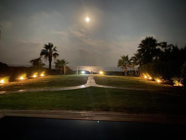 Ionion Beachfront Villa アヤナパ エクステリア 写真
