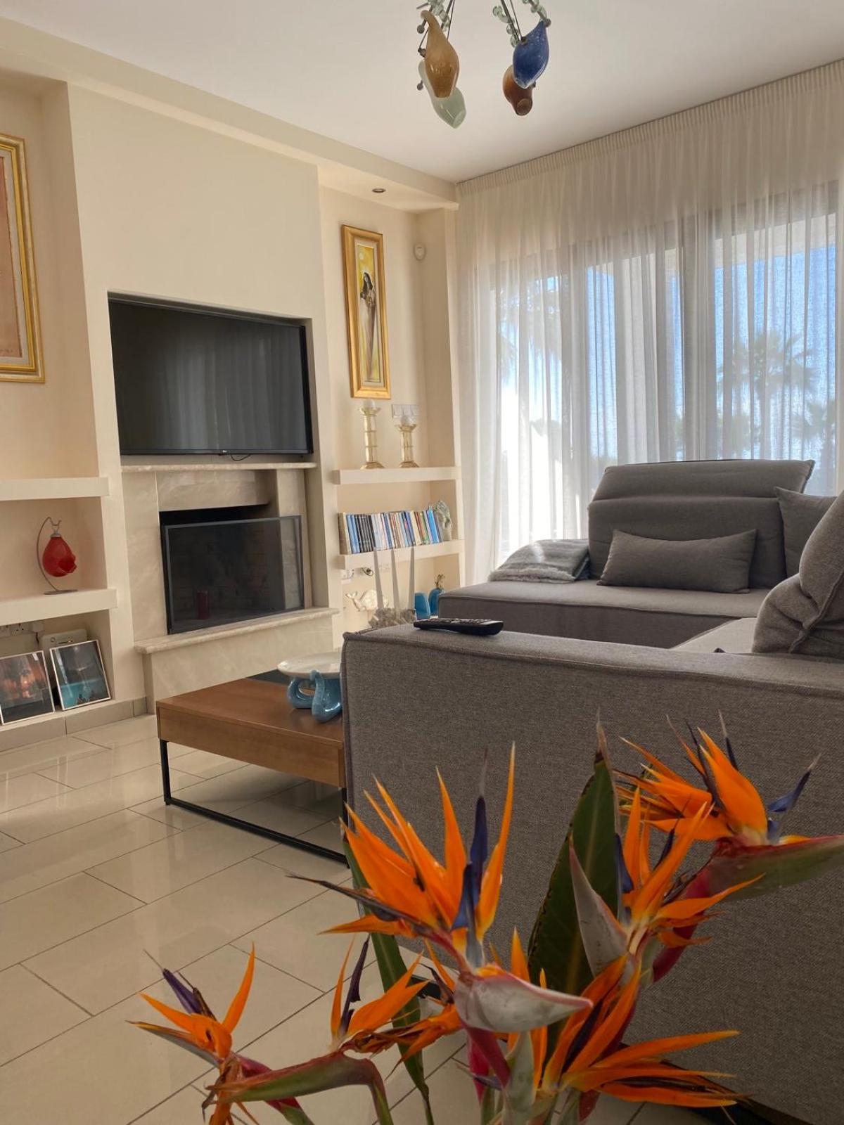 Ionion Beachfront Villa アヤナパ エクステリア 写真